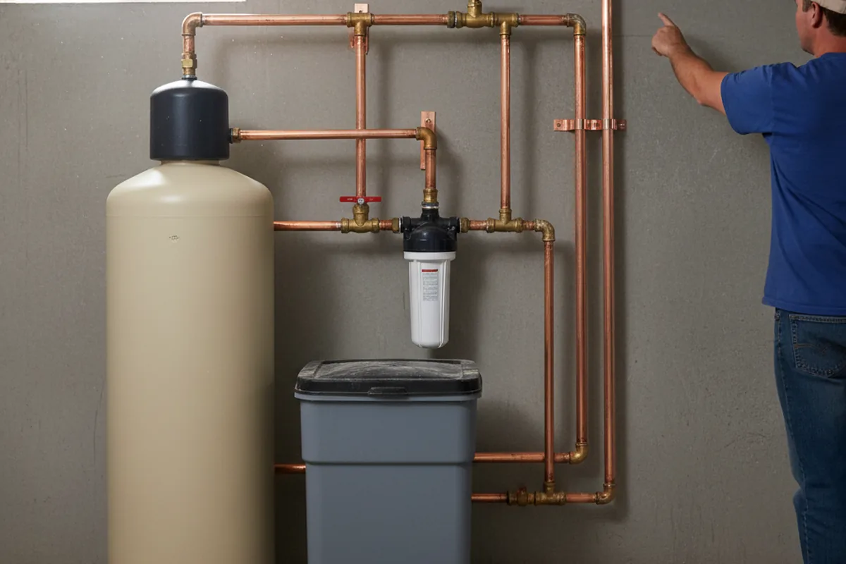 Whole-house water treatment system installed in Pittsburg
